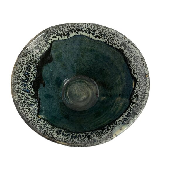 Amateur Pottery Small Bowl Stripe Glazed - Picture 3 of 11